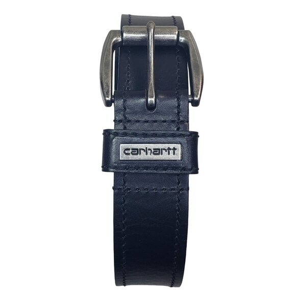 Carhartt Black Leather Roller Belt -- Men's size 40 (waist 38) - Picture 2 of 6